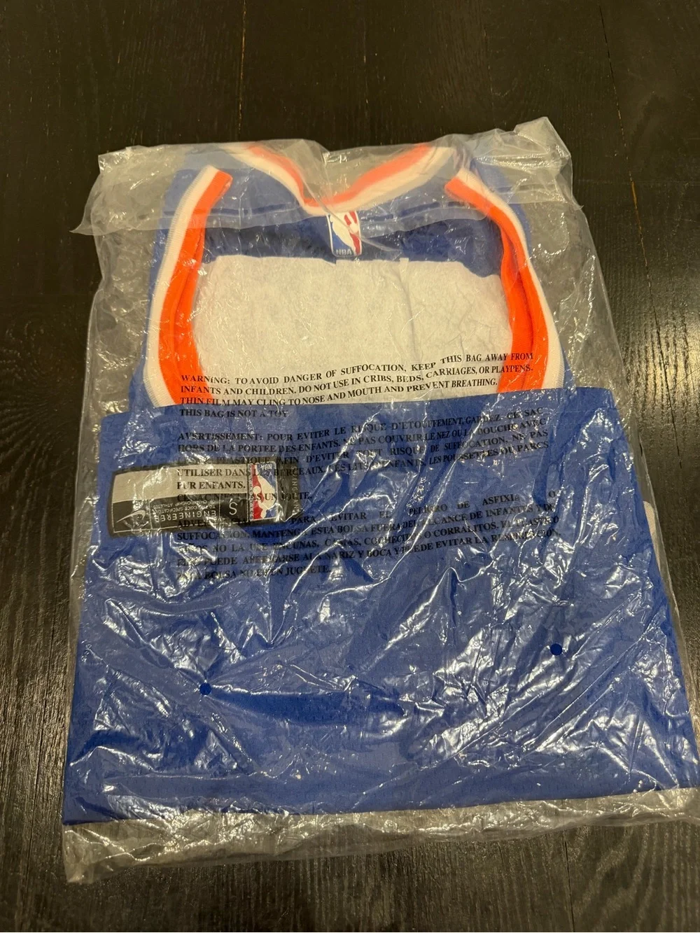 NBA NY Knicks Jersey Youth Nike Kristaps Porzingis Icon Edition Swingman Jersey - Picture 4 of 6